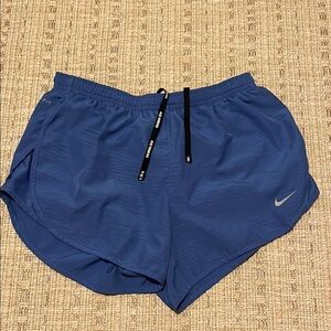 Nike Blue Athletic Shorts Lightweight Performance